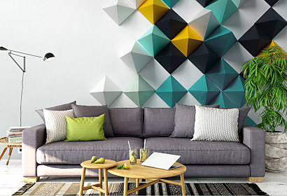 3d Fototapeta Futuristic background 1015